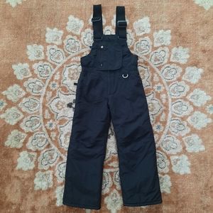 Slalom blck bib snow pants